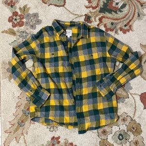 Green and Yellow Flannel